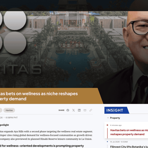 InsiderPH Havitas bets on wellness as niche reshapes property demand.